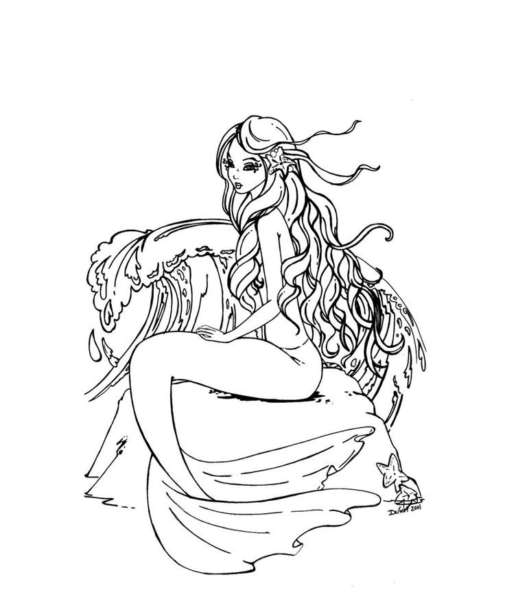 Best ideas about Mermaid Coloring Pages For Teens
. Save or Pin 60 best Coloring Pages images on Pinterest Now.