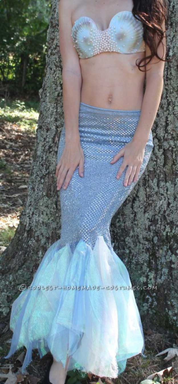 Best ideas about Mermaid Costume DIY
. Save or Pin DIY Mermaid Tail Craft Ideas That You Can Actually Wear Now.