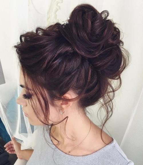 Best ideas about Messy Updo Hairstyles
. Save or Pin 40 Updos for Long Hair – Easy and Cute Updos for 2019 Now.