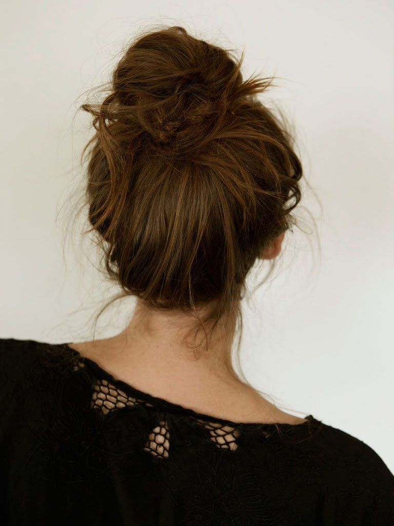 Best ideas about Messy Updo Hairstyles
. Save or Pin Messy French Bun Now.