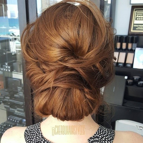 Best ideas about Messy Updo Hairstyles For Medium Length Hair
. Save or Pin 54 Easy Updo Hairstyles for Medium Length Hair in 2017 Now.