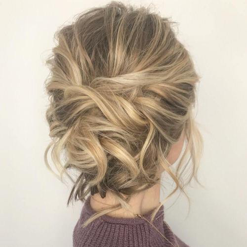 Best ideas about Messy Updo Hairstyles For Medium Length Hair
. Save or Pin 60 Easy Updo Hairstyles for Medium Length Hair in 2018 Now.