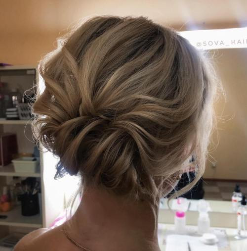 Best ideas about Messy Updo Hairstyles For Medium Length Hair
. Save or Pin 60 Easy Updo Hairstyles for Medium Length Hair in 2019 Now.