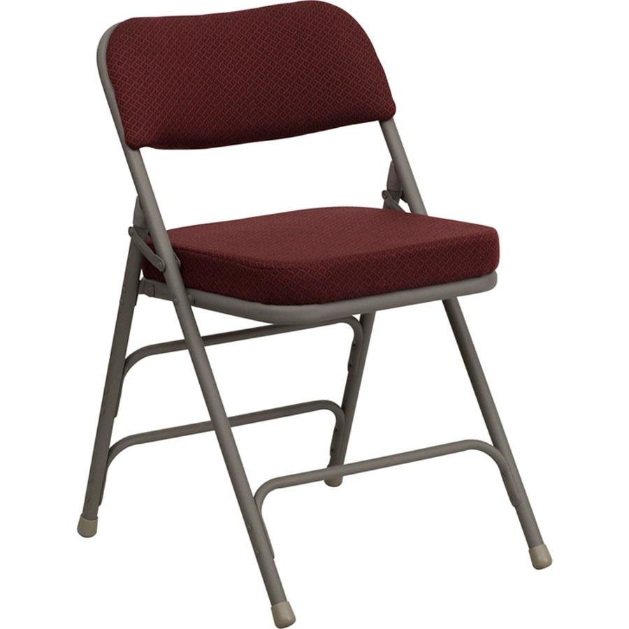 Best ideas about Metal Folding Chair
. Save or Pin Burgundy Metal Folding Chair with 2 1 2" Padded Fabric Seat Now.