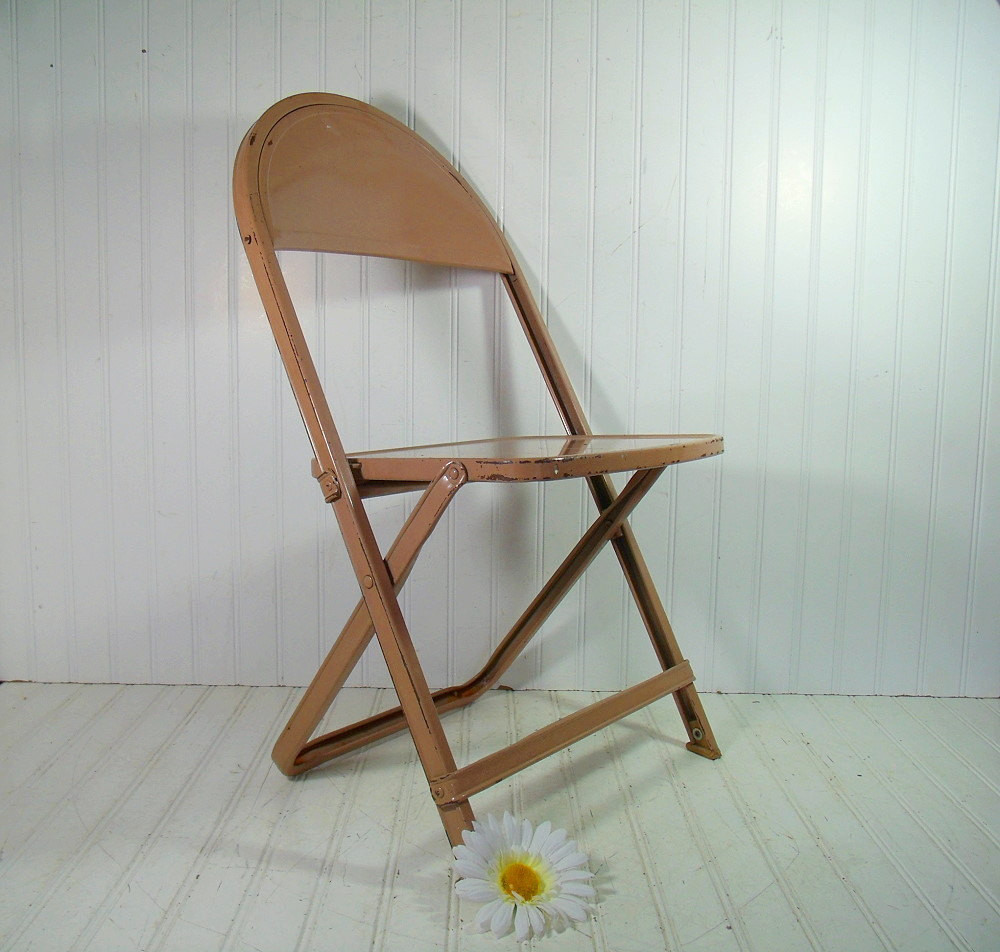 Best ideas about Metal Folding Chair
. Save or Pin Vintage Child Size Metal Folding Chair Retro Furniture from Now.