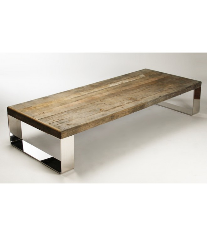 Best ideas about Metal Legs For Coffee Table
. Save or Pin Reclaimed Wood Coffee Table Stainless Steel Legs Now.
