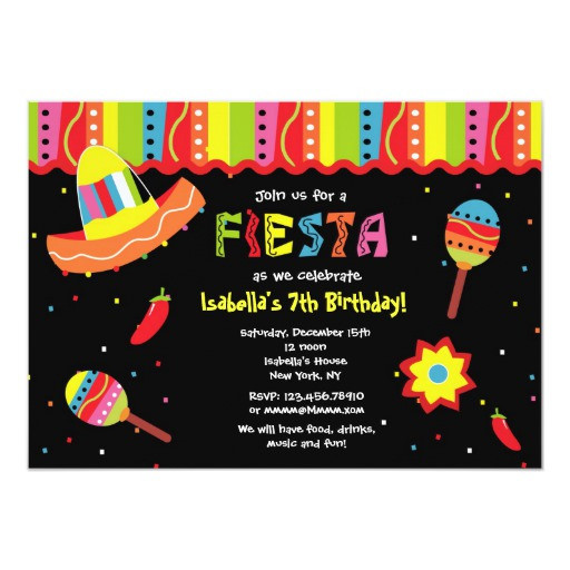 Best ideas about Mexican Birthday Invitations
. Save or Pin Mexican Fiesta Birthday Party Invitations Now.