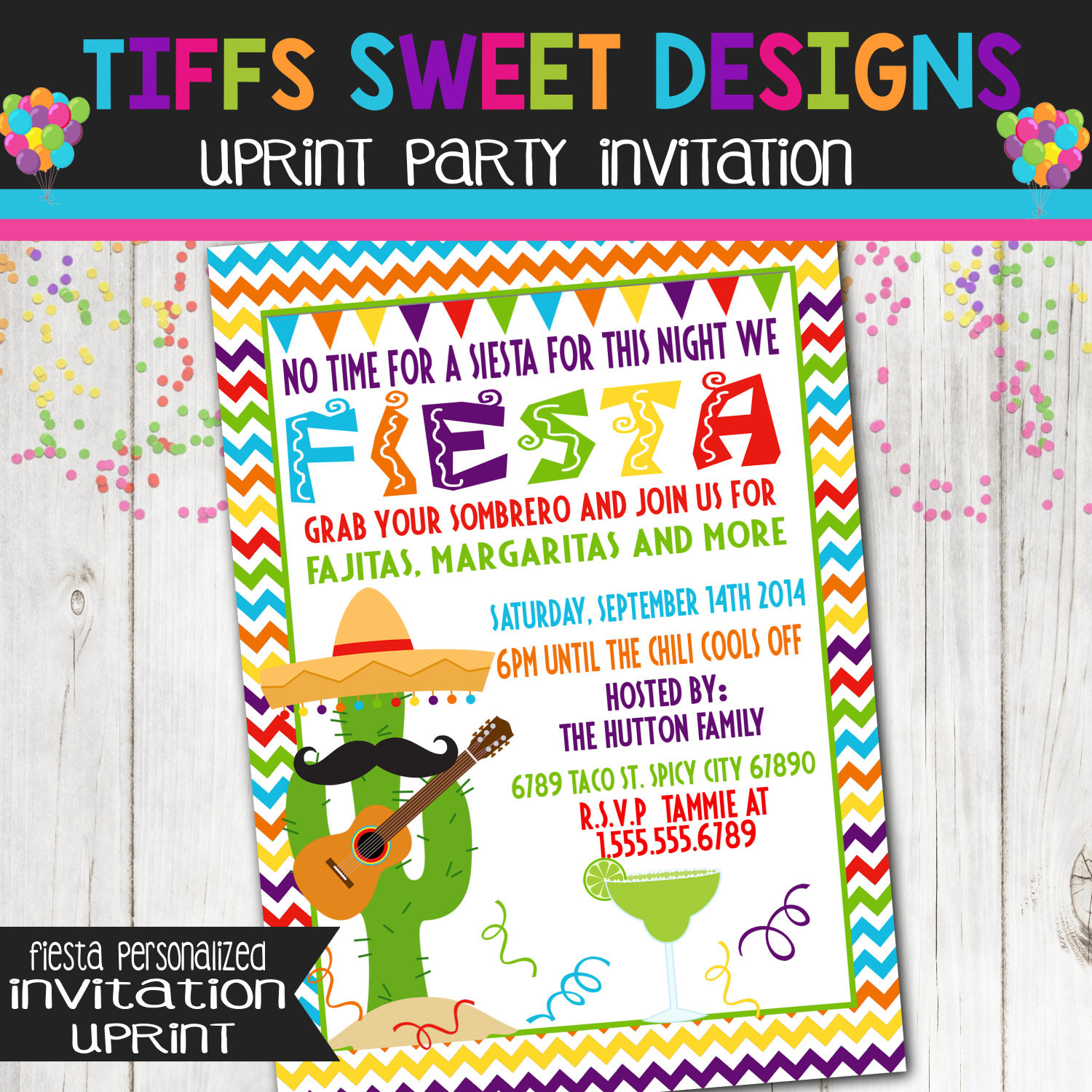 Best ideas about Mexican Birthday Invitations
. Save or Pin Fiesta Invitation Mexican Party Invitation Custom Now.