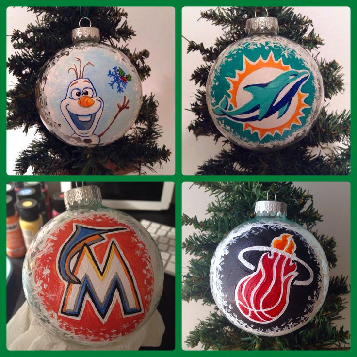 Best ideas about Miami Dolphins Gift Ideas
. Save or Pin Handpainted Christmas Ornaments Olaf inspired Miami Now.