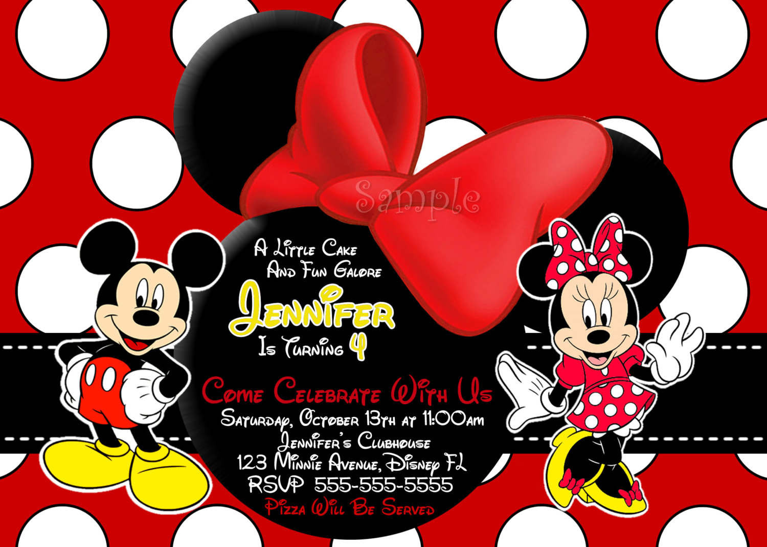 Best ideas about Mickey And Minnie Birthday Invitations
. Save or Pin Mickey And Minnie Mouse Invitation Template Now.