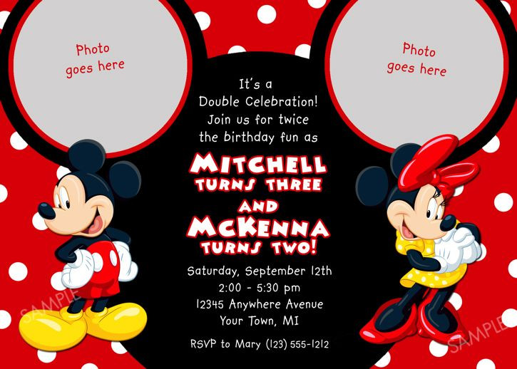Best ideas about Mickey And Minnie Birthday Invitations
. Save or Pin Mickey Mouse Clubhouse Invitation for Birthday Party Now.