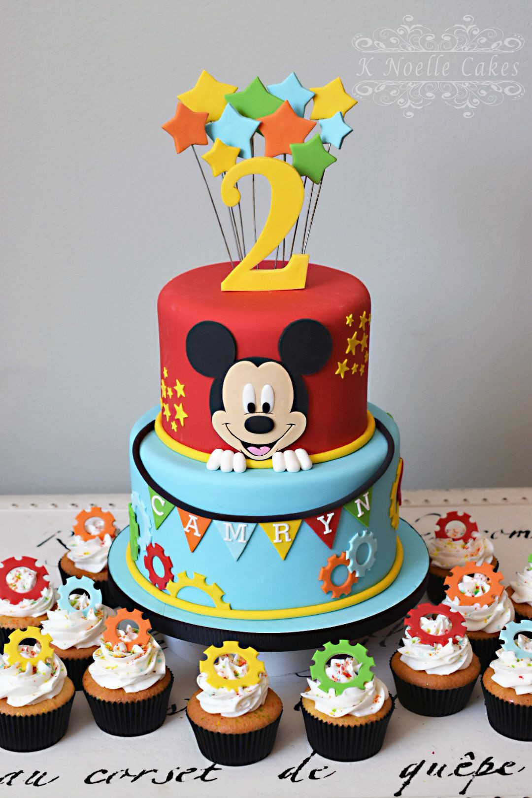 Best ideas about Mickey Birthday Cake
. Save or Pin Mickey Mouse Clubhouse theme cake by K Noelle Cakes Now.