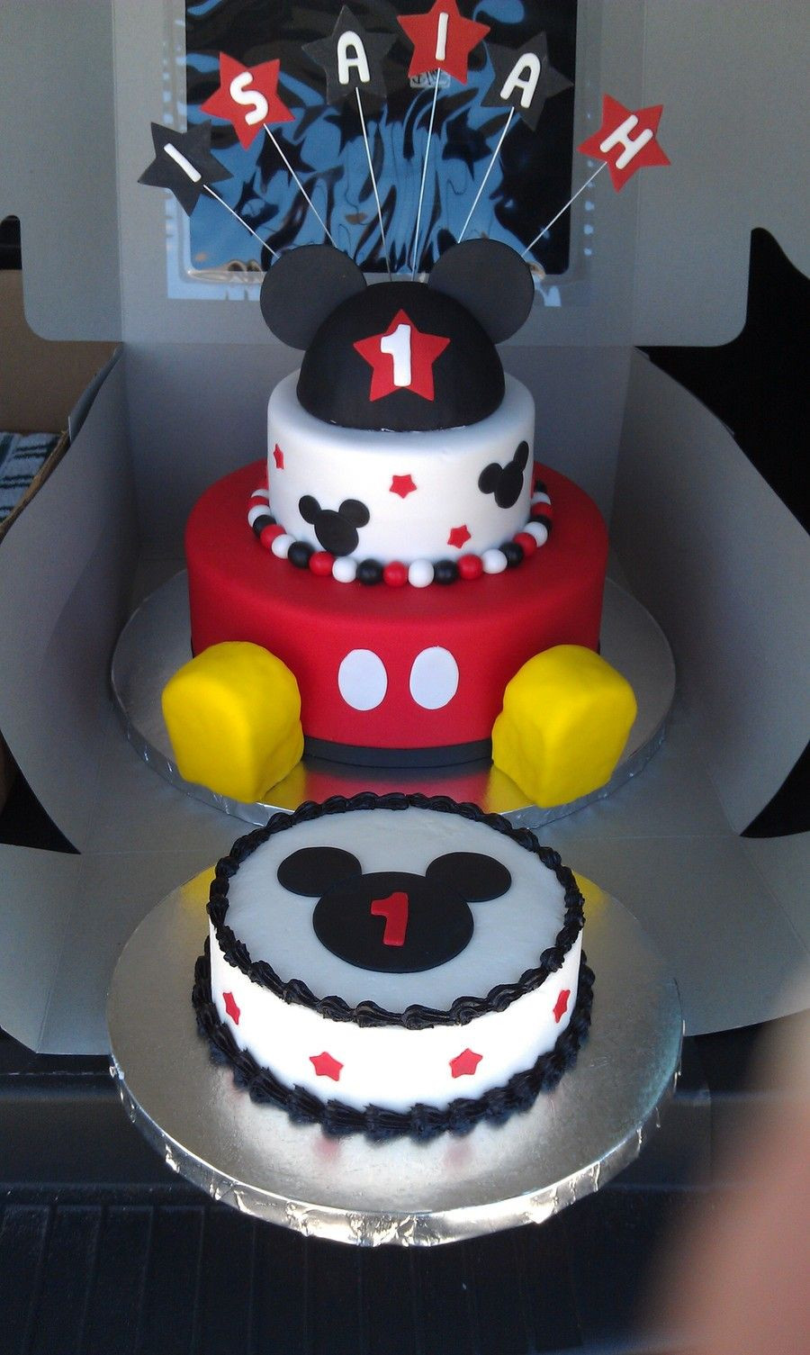 Best ideas about Mickey Birthday Cake
. Save or Pin Mickey Mouse 1st Birthday Now.