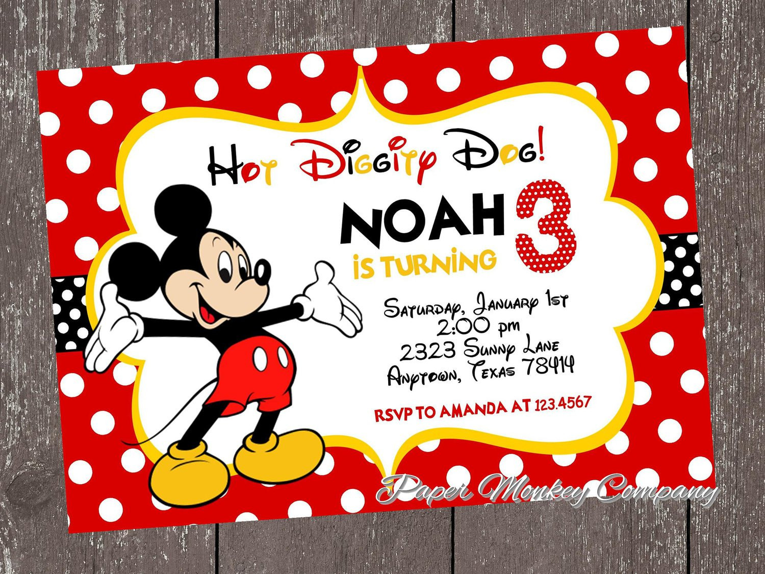 Best ideas about Mickey Birthday Invitations
. Save or Pin Exclusive Mickey Mouse Clubhouse Birthday Invitations Now.
