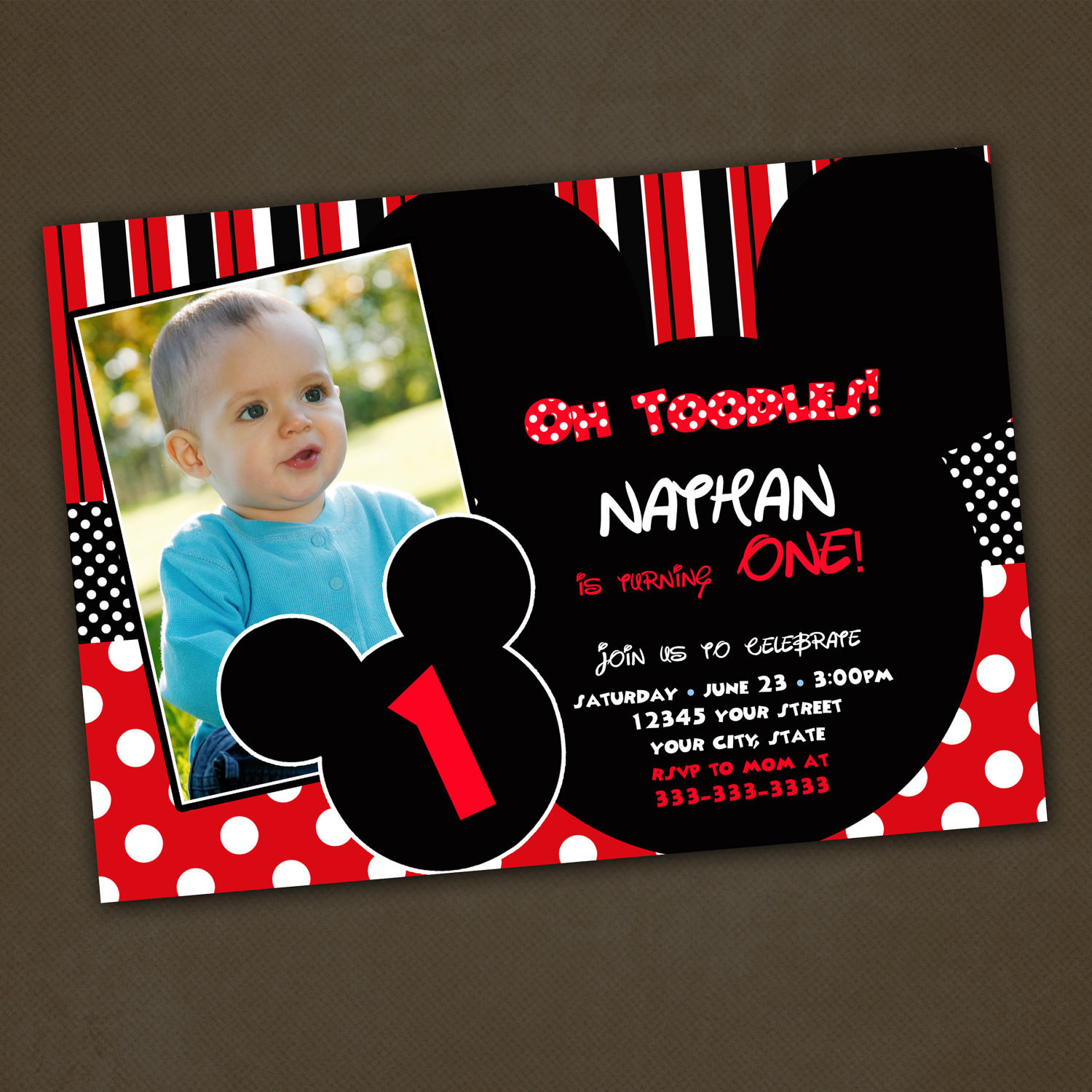 Best ideas about Mickey Birthday Invitations
. Save or Pin Unavailable Listing on Etsy Now.