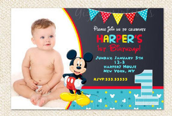 Best ideas about Mickey Mouse 1st Birthday Invitations
. Save or Pin Mickey Mouse 1st Birthday Invitations Mickey Invitations Now.