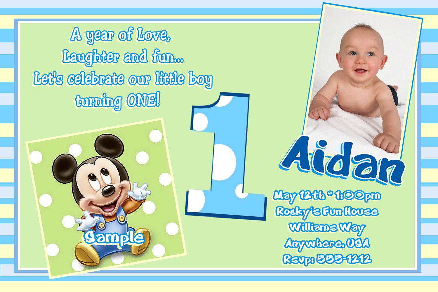 Best ideas about Mickey Mouse 1st Birthday Invitations
. Save or Pin FREE Printable Mickey Mouse 1st Birthday Invitations Now.