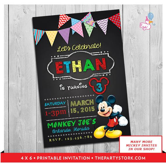 Best ideas about Mickey Mouse 2nd Birthday Invitations
. Save or Pin Mickey Mouse Clubhouse Invitations Printable Personalized Now.