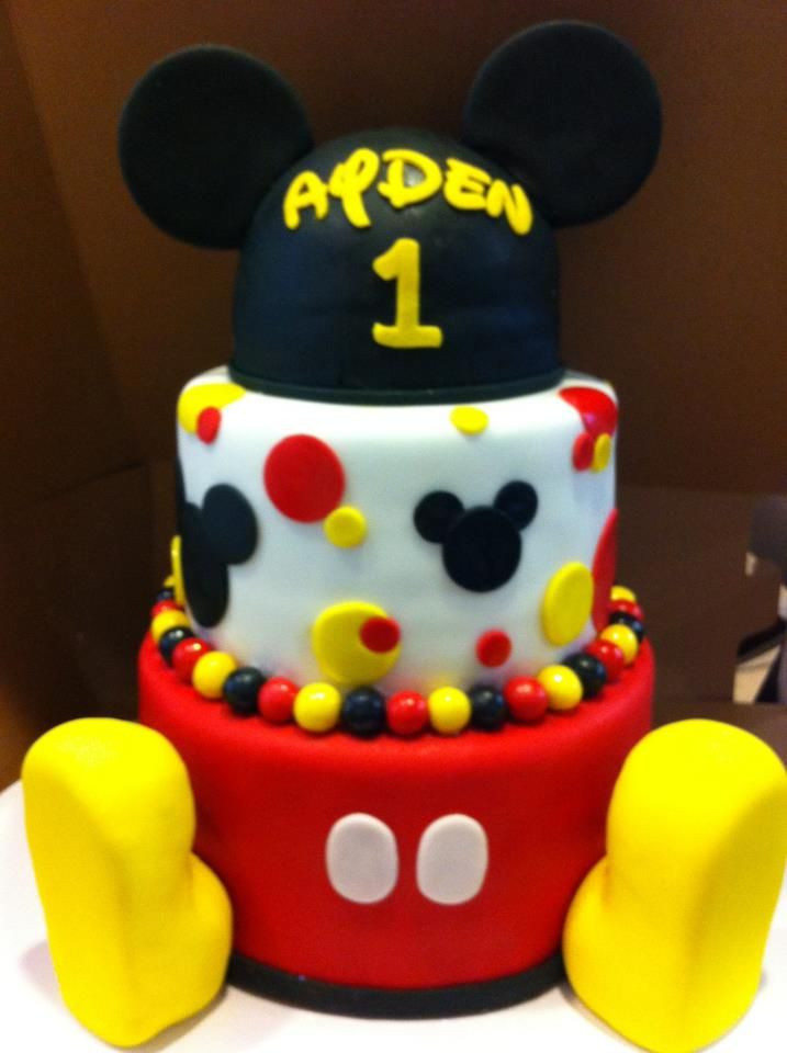 Best ideas about Mickey Mouse Birthday Cake
. Save or Pin Mickey Mouse birthday cake R&A Cakes Now.
