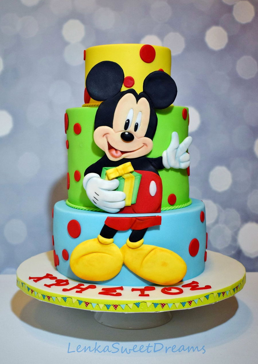 Best ideas about Mickey Mouse Birthday Cake
. Save or Pin Mickey Mouse Birthday Cake CakeCentral Now.