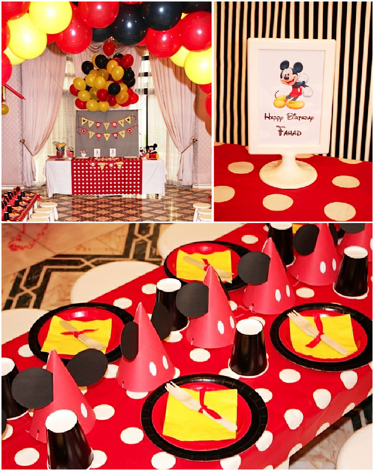 Best ideas about Mickey Mouse Birthday Decorations
. Save or Pin A Retro Mickey Inspired Birthday Party Party Ideas Now.