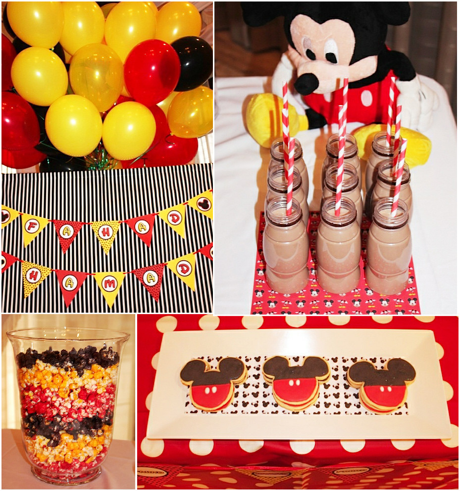 Best ideas about Mickey Mouse Birthday Decorations
. Save or Pin A Retro Mickey Inspired Birthday Party Party Ideas Now.