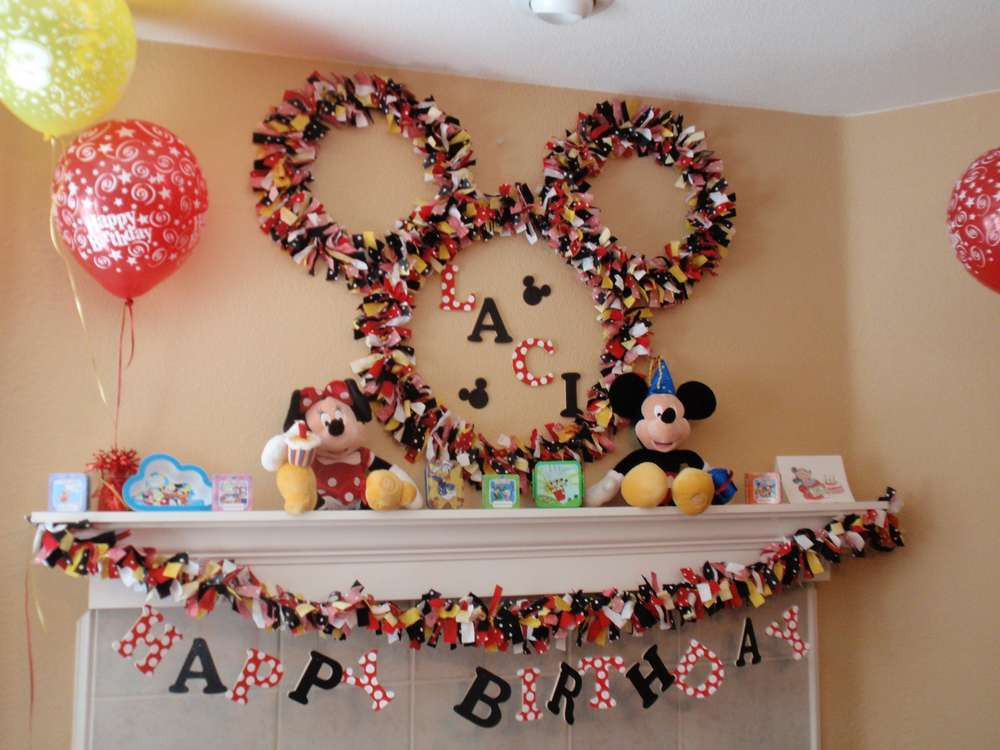 Best ideas about Mickey Mouse Birthday Decorations
. Save or Pin Disney Mickey Mouse Birthday Party Ideas Now.