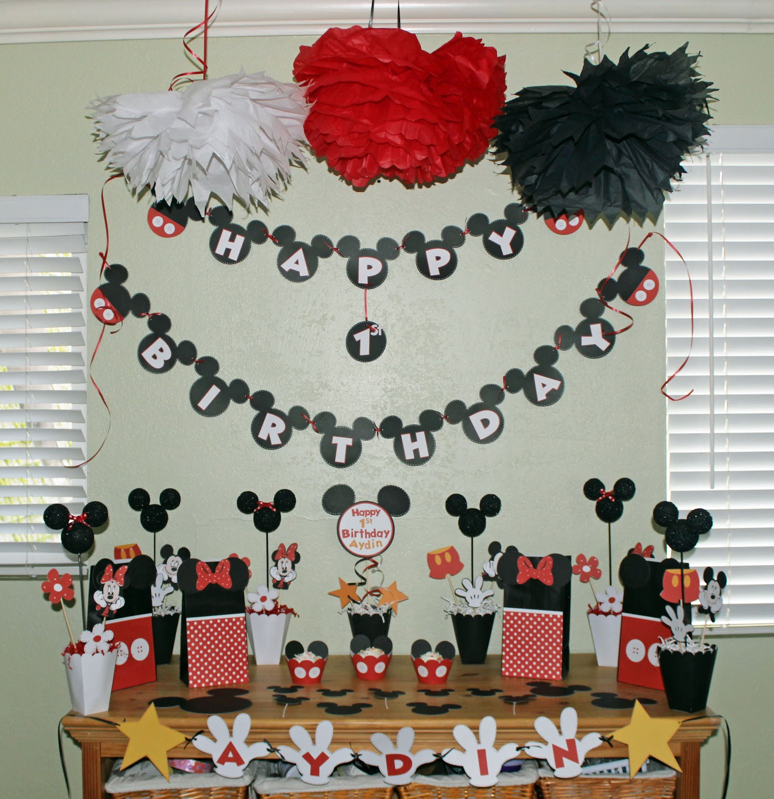 Best ideas about Mickey Mouse Birthday Decorations
. Save or Pin disney party Now.