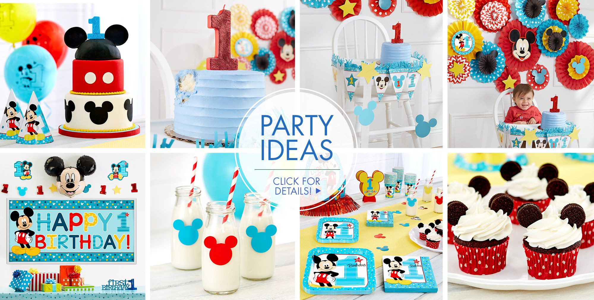 Best ideas about Mickey Mouse Birthday Party Supplies
. Save or Pin Mickey Mouse 1st Birthday Party Supplies Now.