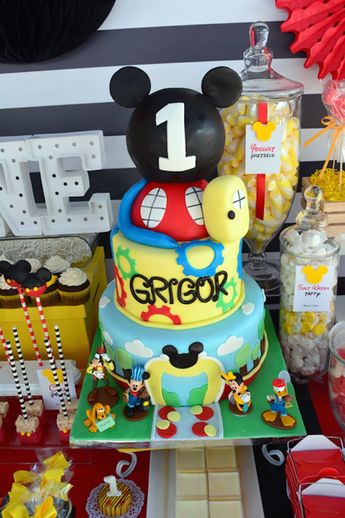 Best ideas about Mickey Mouse Birthday Party Supplies
. Save or Pin Kara s Party Ideas Mickey Mouse 1st Birthday Party Now.