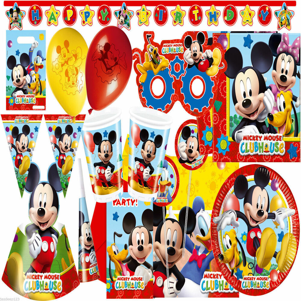 Best ideas about Mickey Mouse Birthday Party Supply
. Save or Pin Disney Playful Mickey Mouse Clubhouse Party Supplies Now.