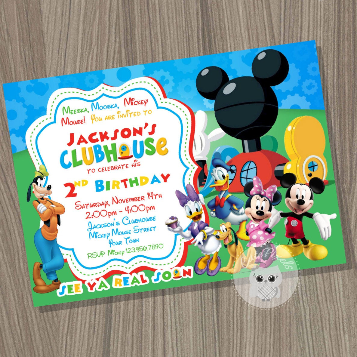 Best ideas about Mickey Mouse Clubhouse 1st Birthday Invitations
. Save or Pin Mickey Mouse Clubhouse Invitation Mickey Mouse by Cute Now.