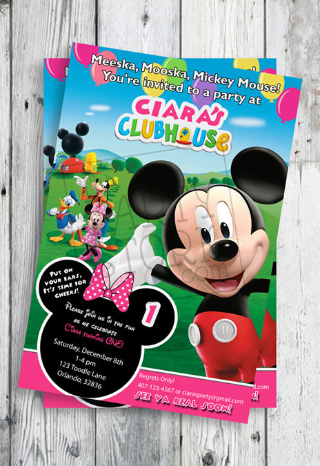 Best ideas about Mickey Mouse Clubhouse 1st Birthday Invitations
. Save or Pin Minnie Mouse Invites Minnie Mouse First Birthday Invites Now.