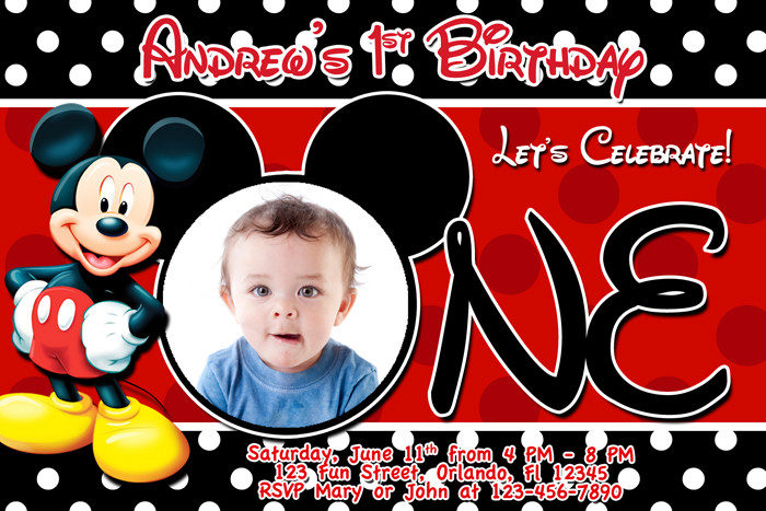 Best ideas about Mickey Mouse Clubhouse 1st Birthday Invitations
. Save or Pin FREE Mickey Mouse Clubhouse 1st Birthday Invitations Now.