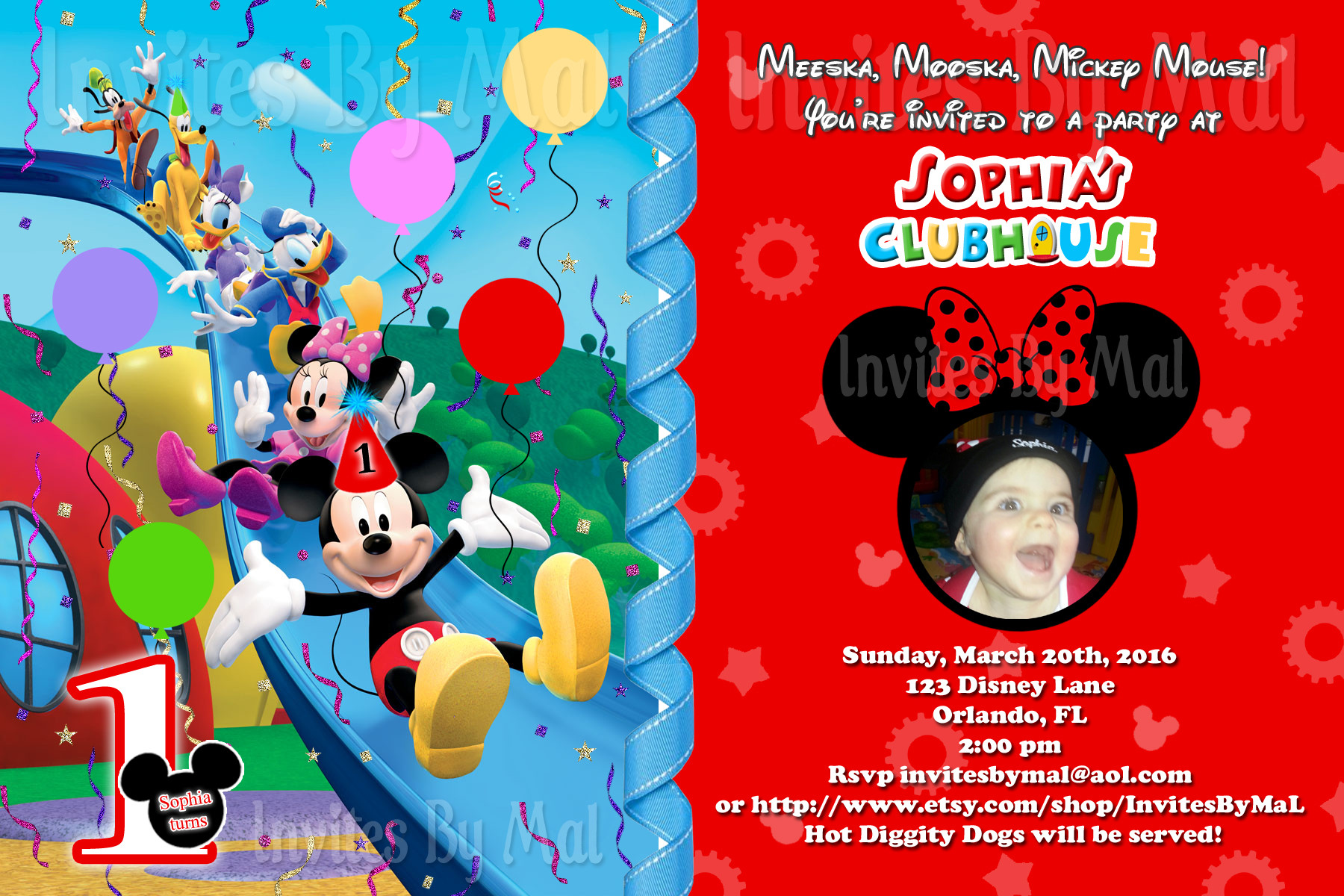 Best ideas about Mickey Mouse Clubhouse 1st Birthday Invitations
. Save or Pin FREE Printable Mickey Mouse 1st Birthday Invitations Now.