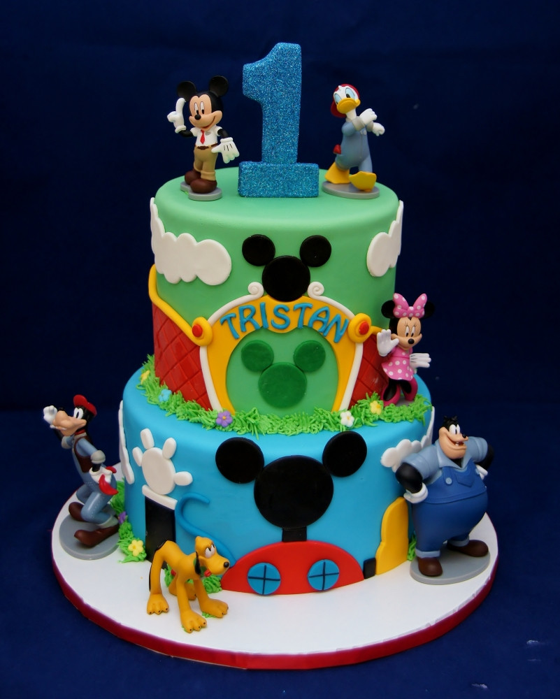 Best ideas about Mickey Mouse Clubhouse Birthday Cake
. Save or Pin Mickey Mouse Clubhouse & Mickey Park Cake Cake in Cup NY Now.