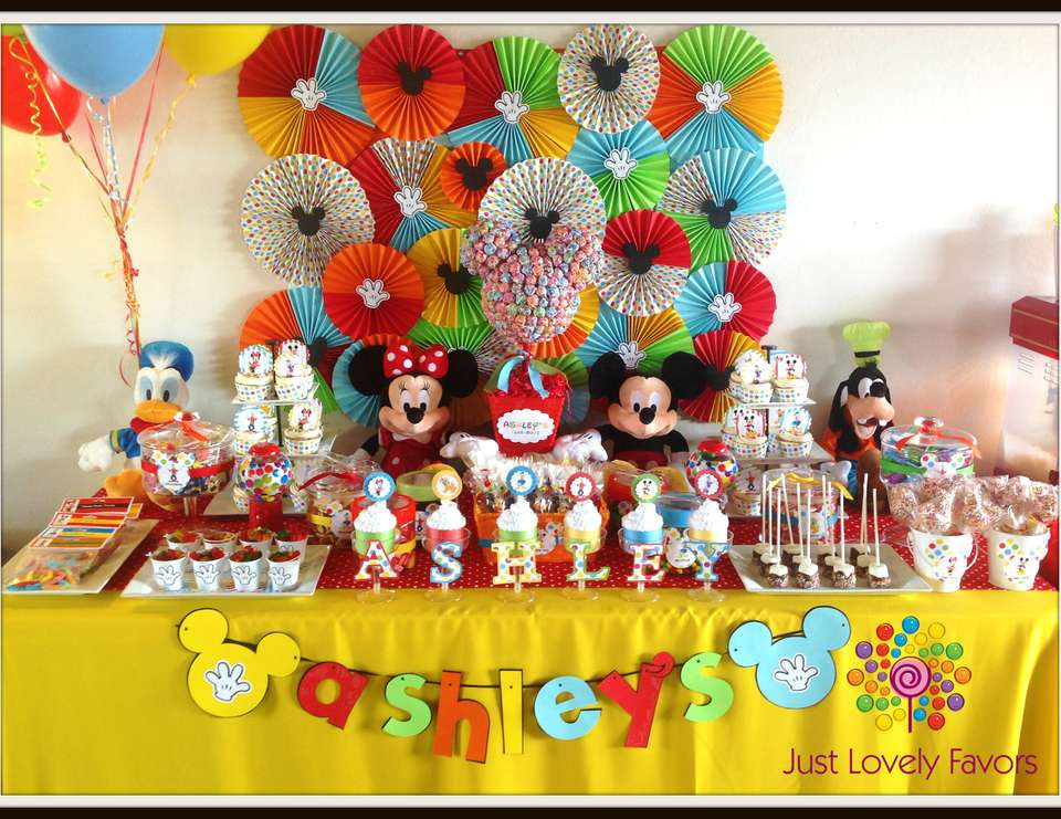 Best ideas about Mickey Mouse Clubhouse Birthday Ideas
. Save or Pin Mickey Mouse Clubhouse Party Birthday "Ashley s 1st Now.