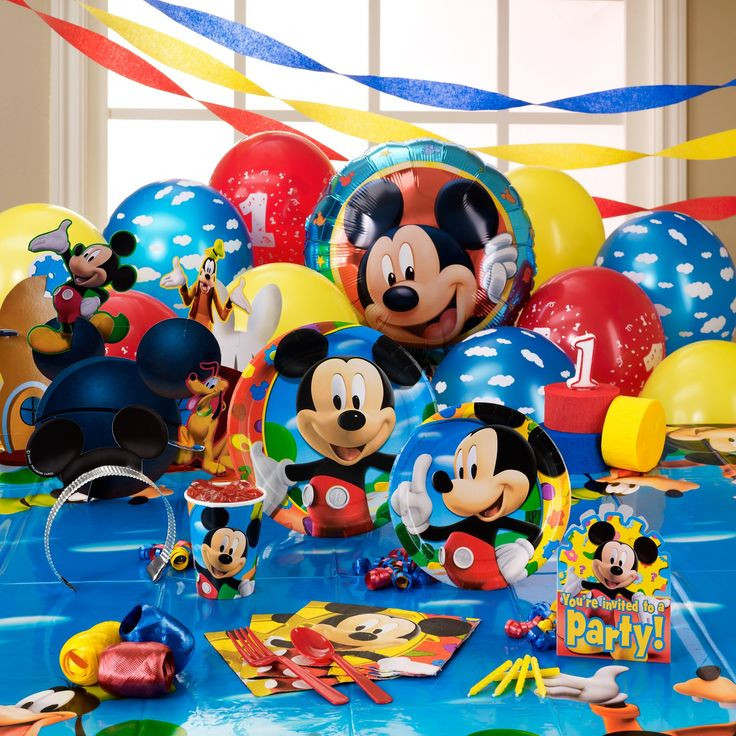 Best ideas about Mickey Mouse Clubhouse Party Ideas 1st Birthday
. Save or Pin Disney Mickey Mouse Clubhouse 1st Birthday Party Supplies Now.