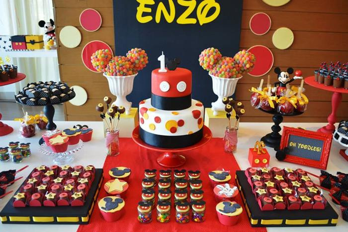 Best ideas about Mickey Mouse Clubhouse Party Ideas 1st Birthday
. Save or Pin Kara s Party Ideas Mickey Mouse 1st Birthday Party via Now.