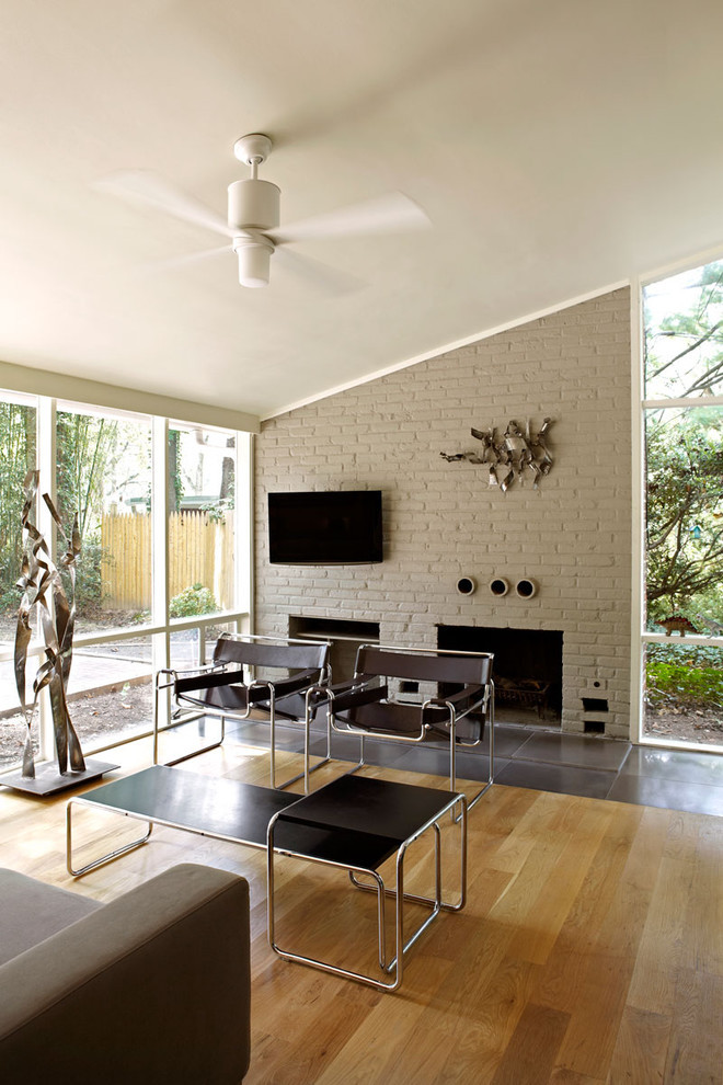 Best ideas about Mid Century Modern Fireplace
. Save or Pin 25 Midcentury Living Room Design Ideas Decoration Love Now.