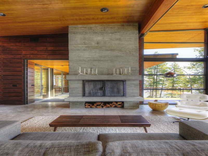 Best ideas about Mid Century Modern Fireplace
. Save or Pin Ideas & Design Mid Century Modern Fireplace Design Ideas Now.