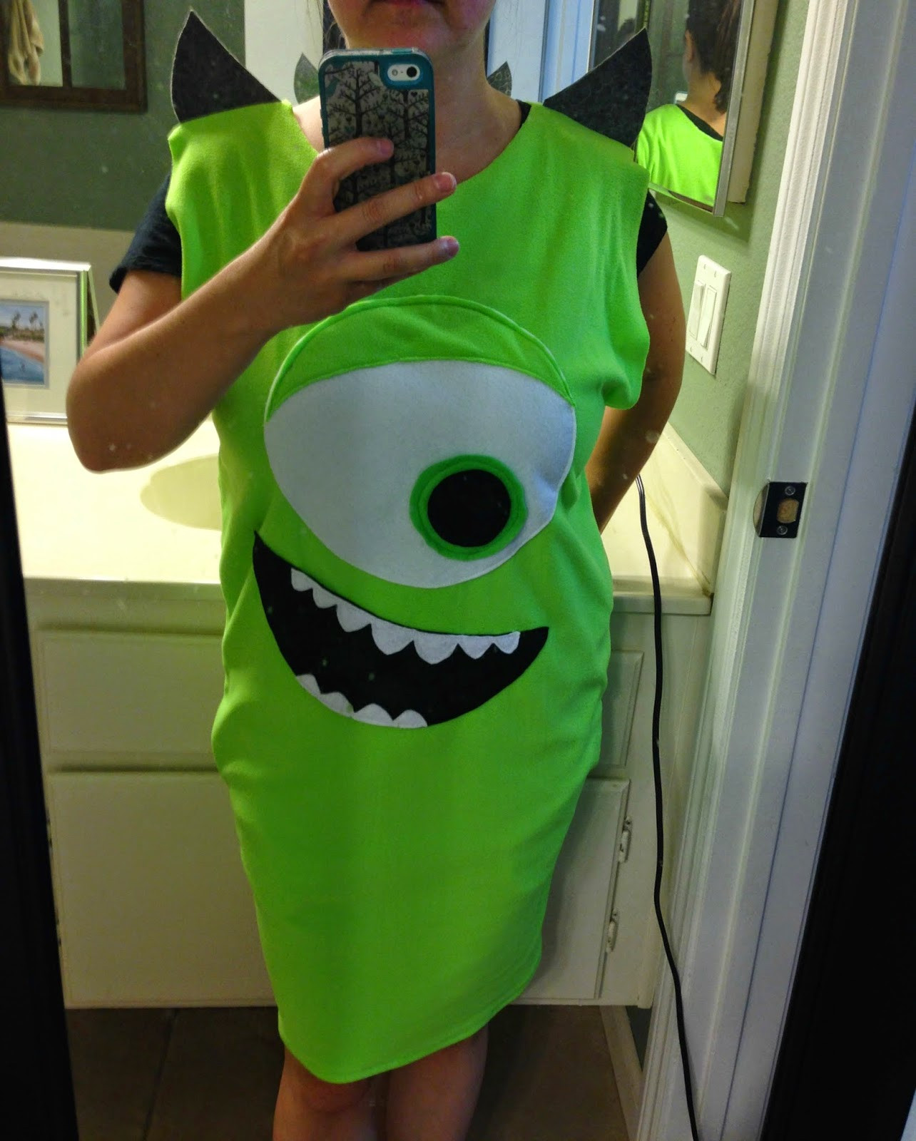 Best ideas about Mike Wazowski Costume DIY
. Save or Pin Adventures in DIY DIY "Monsters Inc" Mike Wazowski Costume Now.