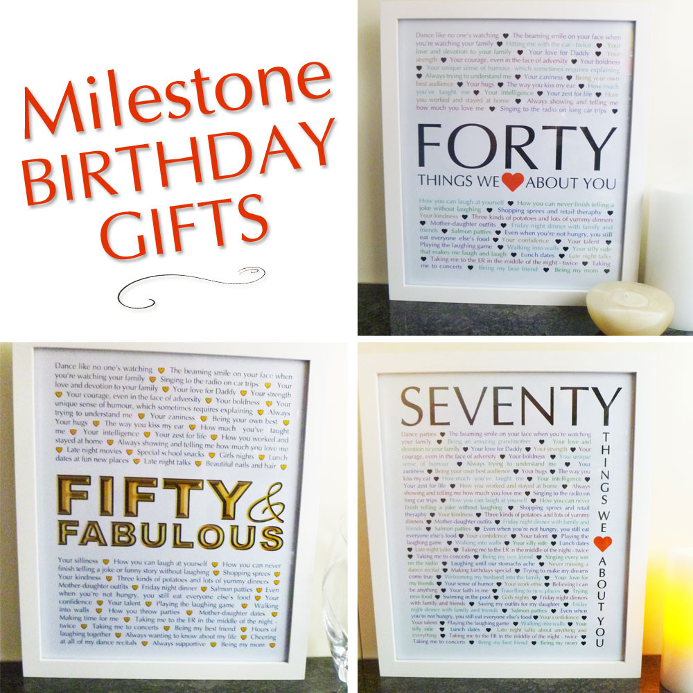 Best ideas about Milestone Birthday Gifts
. Save or Pin Milestone Birthday Gifts This Happy Mommy Now.