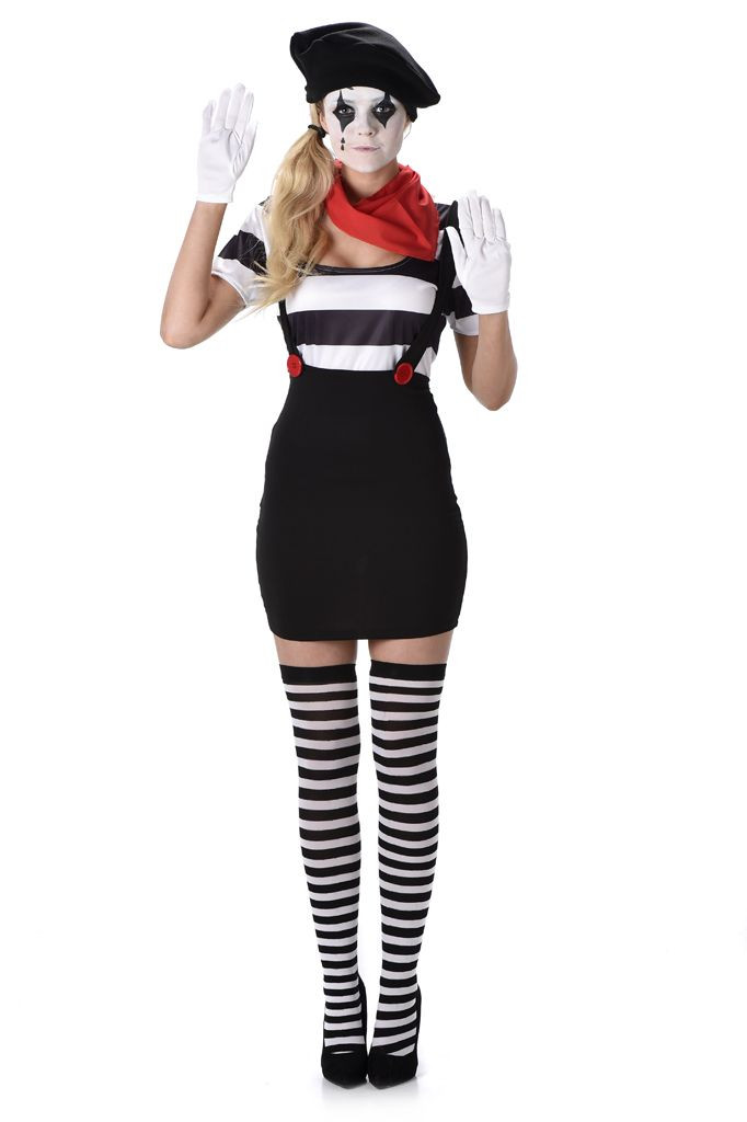 Best ideas about Mime Costume DIY
. Save or Pin Mime Pantomimespeler Kostuum Dames Now.