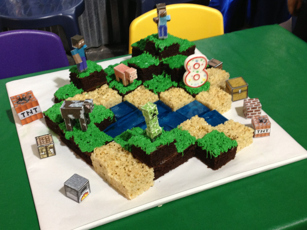 Best ideas about Minecraft Birthday Cake
. Save or Pin The Bubbly Hostess Minecraft Birthday Party Now.