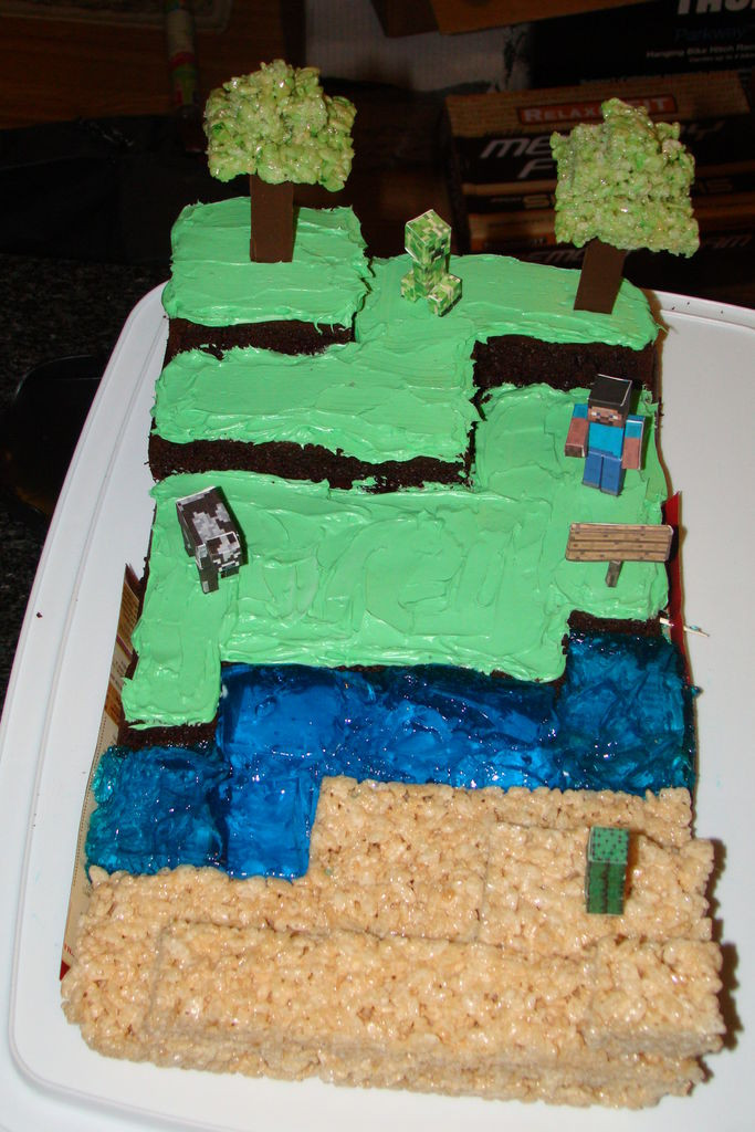 Best ideas about Minecraft Birthday Cake
. Save or Pin Minecraft Birthday Cake Now.