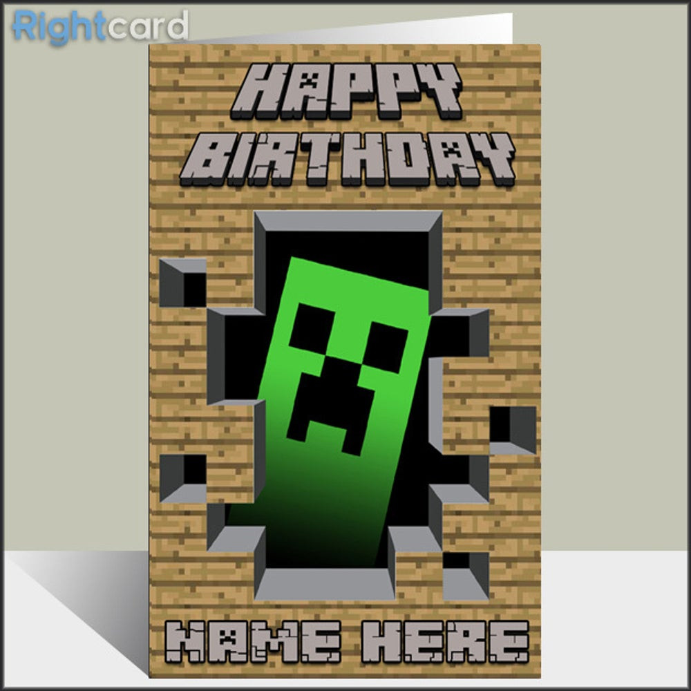 Best ideas about Minecraft Birthday Card
. Save or Pin Minecraft Birthday Quotes QuotesGram Now.