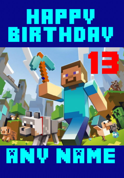 Best ideas about Minecraft Birthday Card
. Save or Pin Minecraft Birthday Quotes QuotesGram Now.