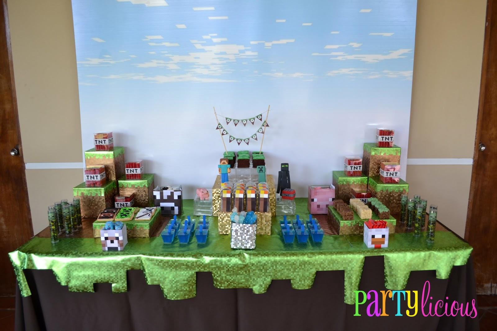 Best ideas about Minecraft Birthday Decorations
. Save or Pin Partylicious Events PR Minecraft Birthday Party Now.