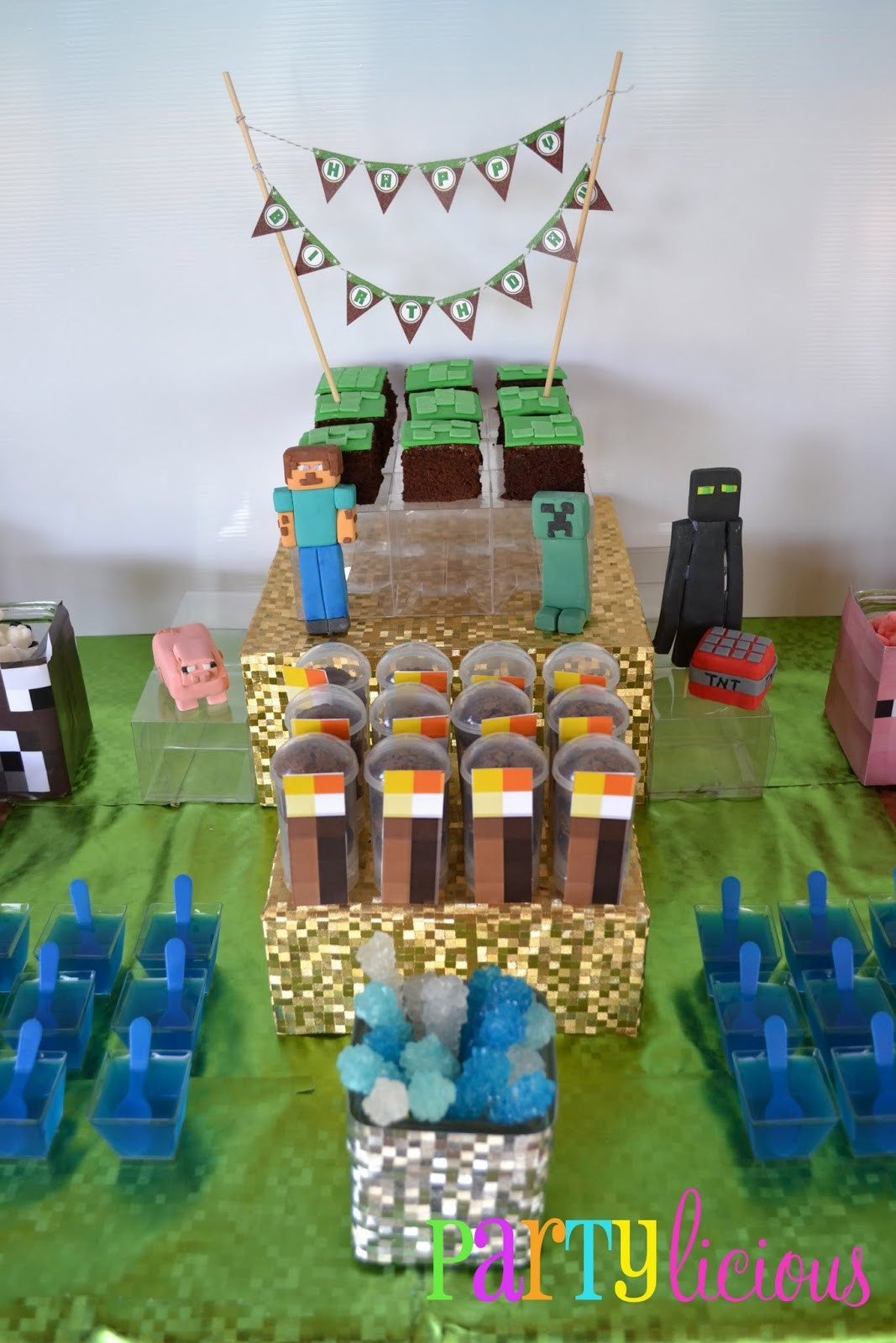 Best ideas about Minecraft Birthday Decorations
. Save or Pin Partylicious Events PR Minecraft Birthday Party Now.